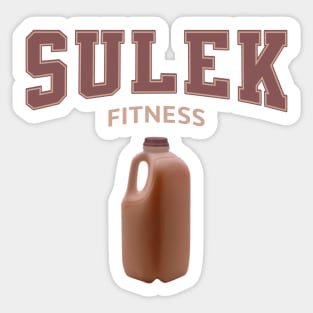 Sulek Fitness Chocolate Milk Sticker